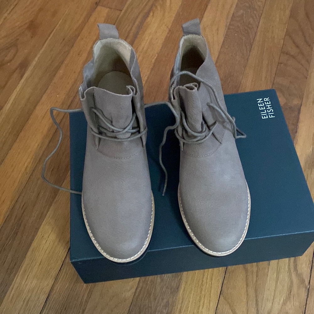 Eileen Fisher booties. Brand new